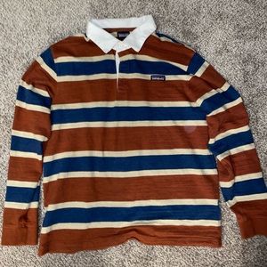 Like new Patagonia striped Rugby shirt